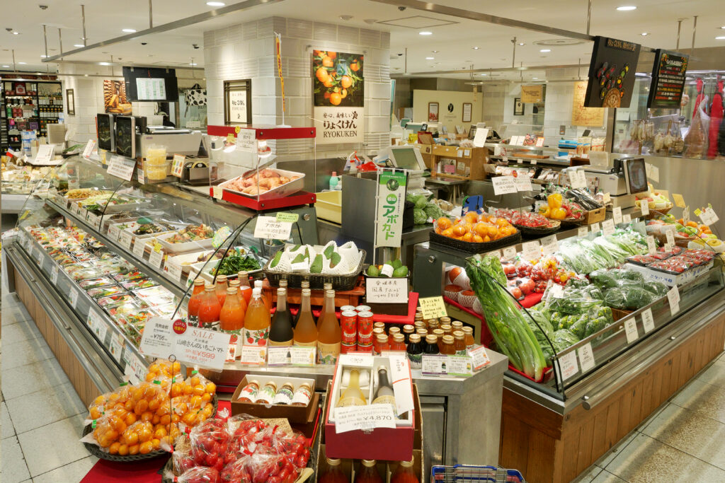 りょくけん松屋銀座店　デリカ側