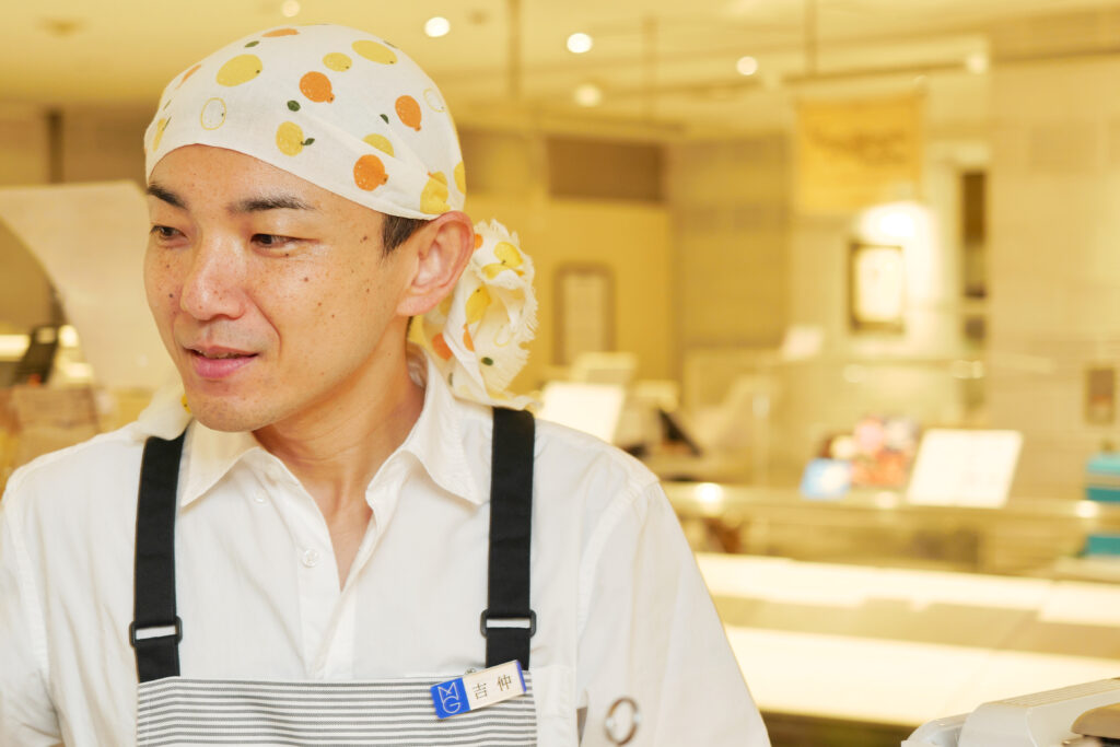 りょくけん松屋銀座店店長　吉仲