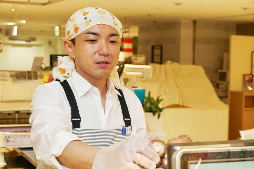 りょくけん松屋銀座店店長　吉仲